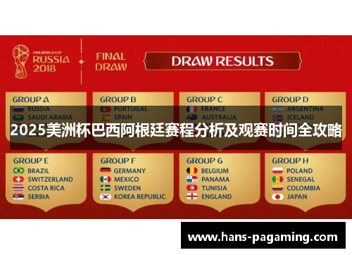 2025美洲杯巴西阿根廷赛程分析及观赛时间全攻略
