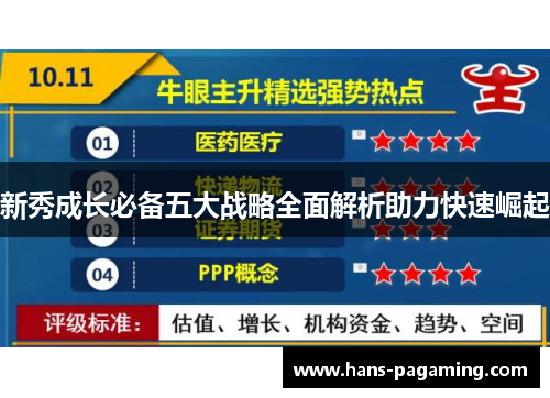 新秀成长必备五大战略全面解析助力快速崛起